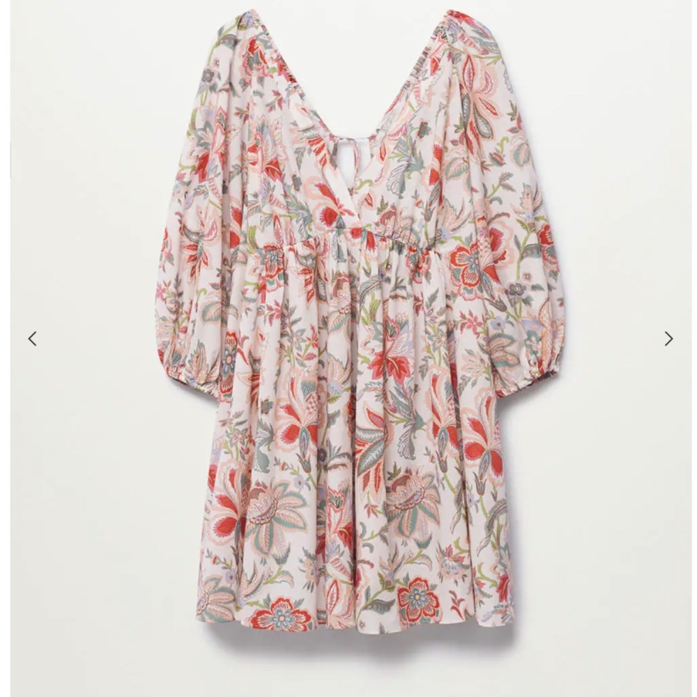 Mango x Chufy Floral Minidress - Picture 2 of 3